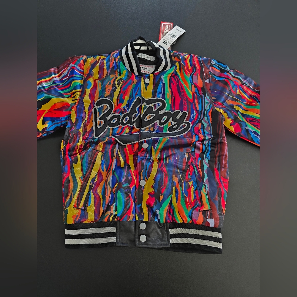 Brand New Youth Small Bad Boy Satin Jacket